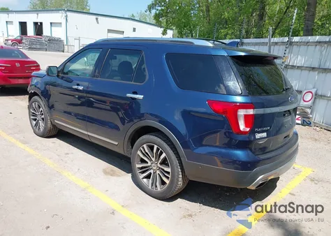 2016 Ford Explorer Platinum z USA, uszkodzony, nr VIN 1FM5K8HT5GGC71419